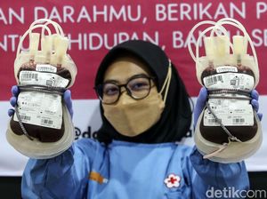 Stok Darah di PMI DKI Jakarta Meningkat di Hari Donor Darah Sedunia