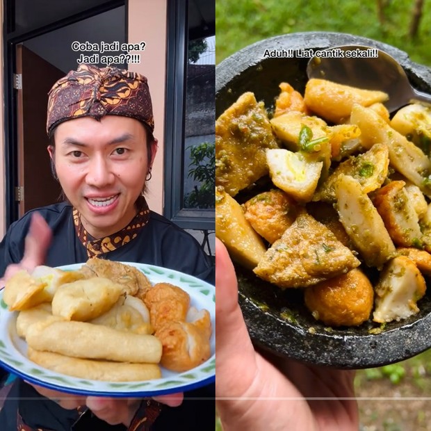 Seblak Pempek/ Foto: TikTok/rafaell_1616 Foto: TikTok/rafaell_1616