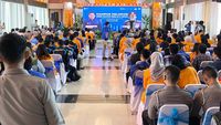 350 Mahasiswa Universitas Balikpapan Ikuti Edukasi Keselamatan Berkendara