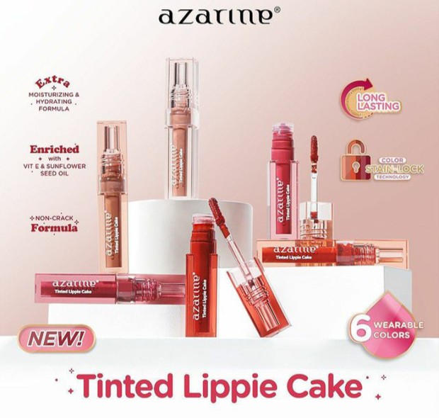 Foto produk liptint dari azarine.
