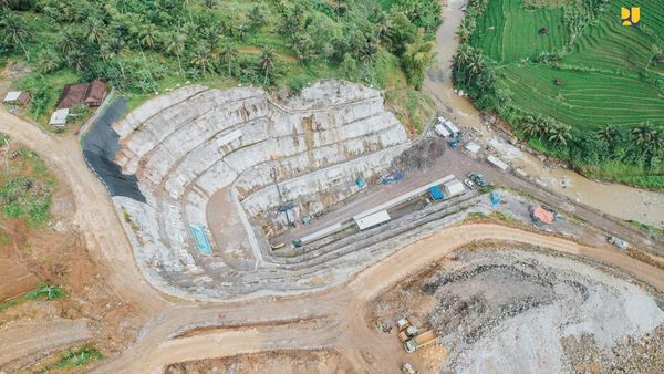 5 Tahun Dibangun, Bendungan Bagong di Trenggalek Baru Jadi 23%