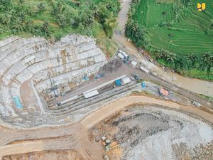 5 Tahun Dibangun, Bendungan Bagong di Trenggalek Baru Jadi 23%