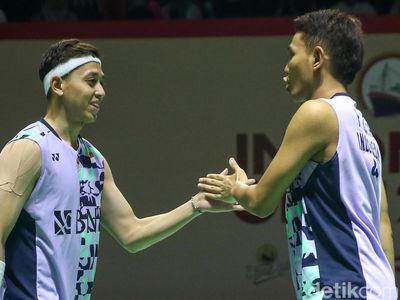 Fajar/Rian Lolos ke Perempatfinal Indonesia Open 2023