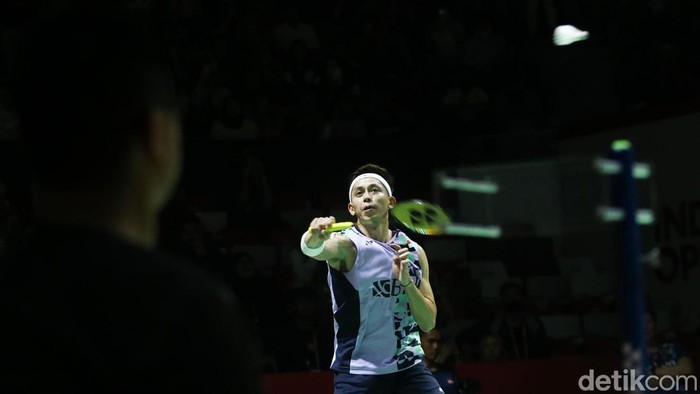 Ganda putra Fajar Alfian/Muhammad Rian Ardianto hadapi wakil China di Indonesia Open 2023 babak 16 besar. 'Fajri' menang mulus straight game.