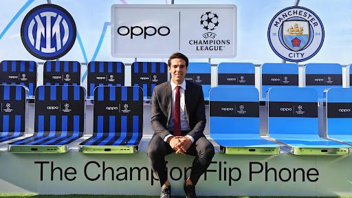 Find N2 Flip dipilih menjadi The Champion Flip Phone pada Final Liga Champions UEFA 2023