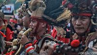 Geruduk Jakarta, Warga Dayak Minta Dilibatkan dalam Pembangunan IKN