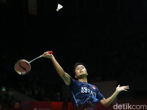 Ginting-Jonatan Akan Perang Saudara di Perempatfinal Indonesia Open 2023