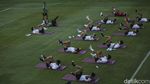 Intip Sesi Latihan Timnas Jelang Melawan Argentina