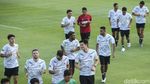 Intip Sesi Latihan Timnas Jelang Melawan Argentina