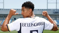 Bellingham diserahi nomor punggung 5. Foto: Dok. Real Madrid