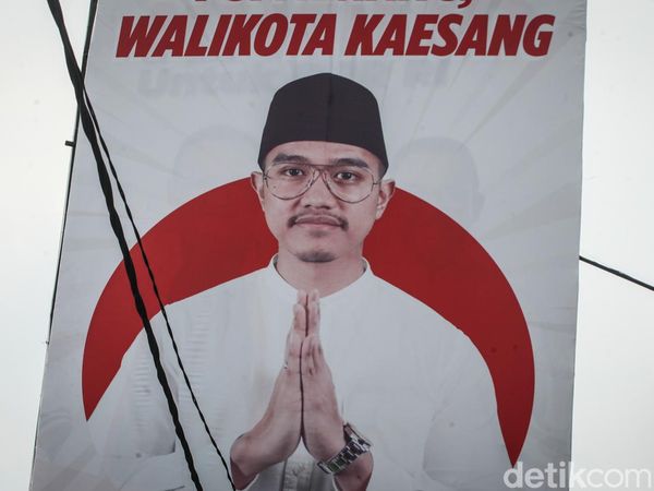 Kaesang Siap Jadi Depok Pertama, Balihonya Bersalin Rupa