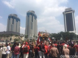 Warga Dayak Demo di Patung Kuda, Tuntut Putra Dayak Dilibatkan di IKN