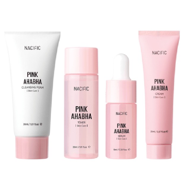 Nacific Pink AHA BHA KIT Skincare Renew / Foto: soco.id