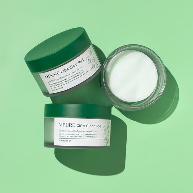 Foto produk eksfoliasi dari Npure.