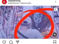 Terekam CCTV! Komplotan Pencuri Gasak Susu-Skincare di Minimarket Semarang