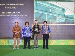 Bank Sampah Binaan Pegadaian Raih Penghargaan Terbaik dari KLHK