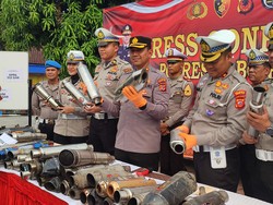 Polisi Sita 2.148 Knalpot Brong di Kota Bogor Selama 5 Bulan