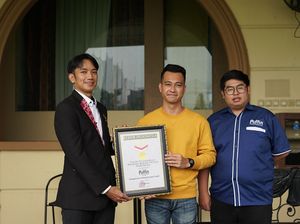 Bagikan 18 Ton Cat ke 60 Rumah Ibadah, Puffin Paint Raih Rekor Muri