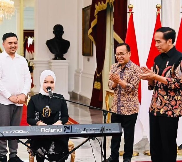 Putri Ariani Diundang Khusus untuk Meriahkan Upacara 17 Agustus/ Foto: Instagram/jokowi Foto: Instagram/jokowi