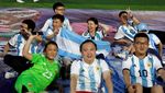 Euforia Suporter China Saat Laga Argentina Vs Australia