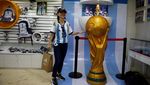 Euforia Suporter China Saat Laga Argentina Vs Australia
