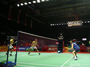 Fajar/Rian Tersingkir di Perempatfinal Indonesia Open 2023