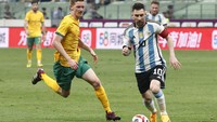 Messi tampil penuh selama 90 menit. Ia menunjukkan kemampuan terbaiknya di laga ini.  