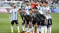 Argentina sudah jalani delapan laga sepanjang tahun 2023 ini tanpa kebobolan, rinciannya empat di laga persahabatan dan empat di kualifikasi Piala Dunia 2026 zona Conmebol (Reuters)