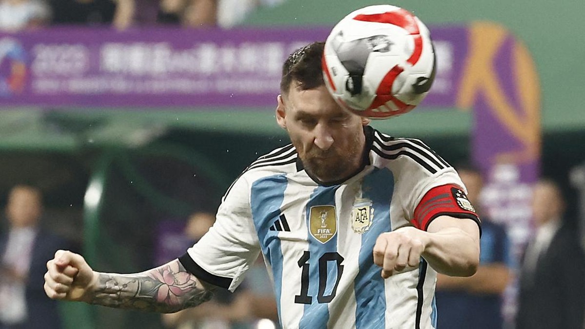 Lionel Messi gabung Inter Miami. (Foto: REUTERS/THOMAS PETER)