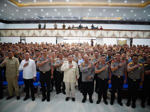 Prabowo Bicara Peran Polisi di Kemerdekaan: Komponen Penting