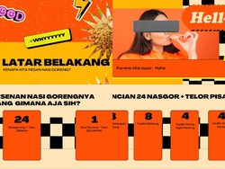 Kreatif! Akun Ini Bagikan Presentasi Cara Pesan Nasi Goreng yang Mudah Dipahami