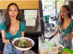 Penjualnya Cantik dan Seksi, Warung Mie Ini Laris Manis Penjualnya Cantik dan Seksi, Warung Mie Ini Laris Manis