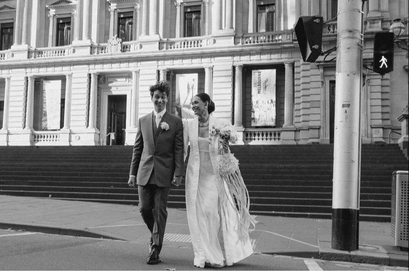 Pernikahan Adinia Wirasti & Michael di Melbourne