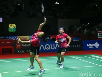 Rinov/Pitha Kalah di Perempatfinal Indonesia Open 2023