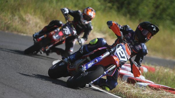 Sengitnya Seri Kedua Kejurnas Superadventure Supermoto Race 2023