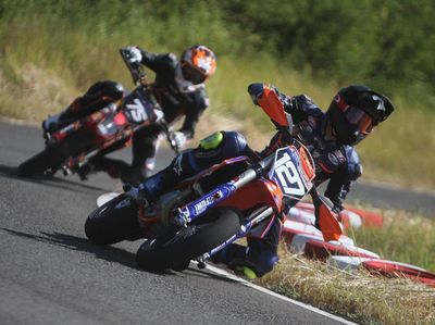 Sengitnya Seri Kedua Kejurnas Superadventure Supermoto Race 2023