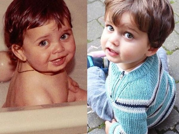 Begini Potret Wajah Anak Copy Paste  Orangtuanya