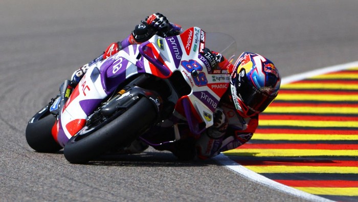 Jorge Martin menangi Sprint Race MotoGP Jerman 2023 (REUTERS/LISI NIESNER)