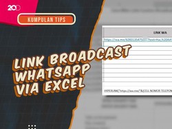 KuTips: Tutorial Bikin Link Custom Broadcast WhatsApp dari Excel!