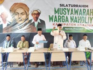 Musra NU Nganjuk Minta Cak Imin Nyapres agar Bisa Wakili Suara Nahdliyin