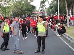 Polresta Denpasar Kerahkan 145 Personel Amankan Jalan Santai Ganjar