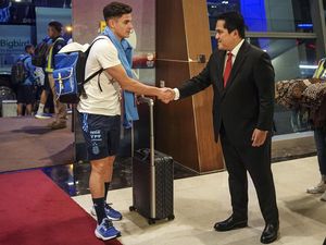 Momen Timnas Argentina Tiba di Indonesia Momen Timnas Argentina Tiba di Indonesia