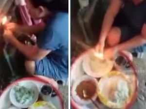 Heboh Warga di Makassar Gelar Ritual Sesajen gegara Air PDAM Tak Mengalir
