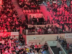 Jokowi Nonton Anthony Ginting di Semifinal Indonesia Open 2023