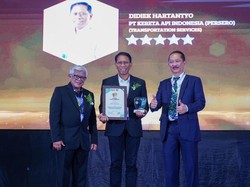 Awali-Akhiri Hari dengan Keselamatan, KAI Raih 4 Penghargaan Bidang K3