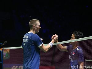 Ginting Sudah Maksimal, namun Axelsen Memang Superior Ginting Sudah Maksimal, namun Axelsen Memang Superior