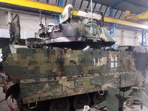 Dihantam Rudal Rusia, Kendaraan Tempur Amerika Survive Dihantam Rudal Rusia, Kendaraan Tempur Amerika Survive
