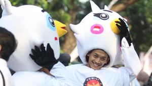 Ramai, Ada Kirab Pemilu di Kediri