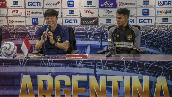 Shin Tae-yong Bicara Jelang Laga Indonesia vs Argentina