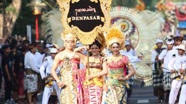 5 Potret Suguhan Dannacitta Segara dari Kota Denpasar di Peed Aya PKB 2023